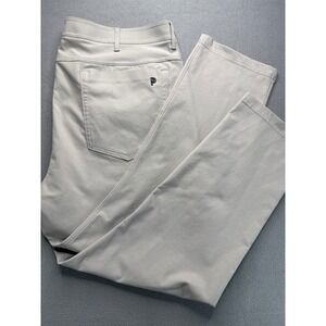 Public Rec Pant Mens 40 Gray Workday Chino Straight Leg Stretch Performance